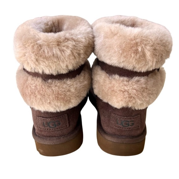 UGG Fluff Mini Belted Boot for Women Size 6 - Picture 4 of 7